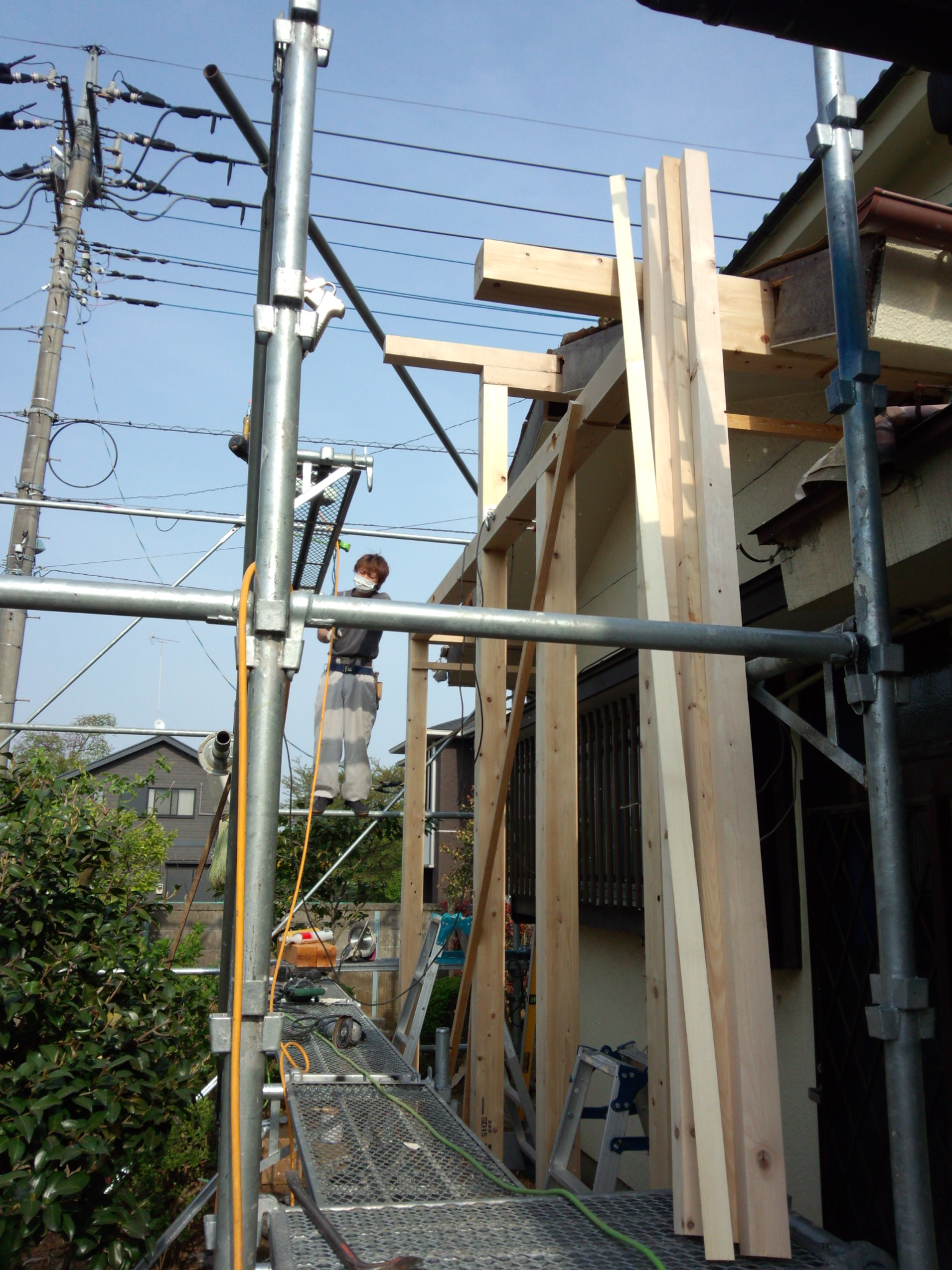 キッチンリフォーム開始