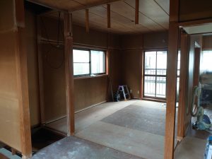 所沢市 S様邸リフォーム進行中