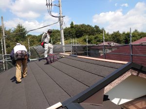 所沢市 屋根替え工事